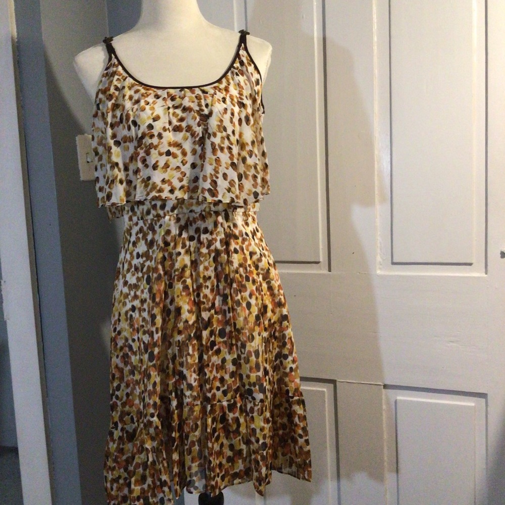 Cynthia Steffe Abstract Print Dress
